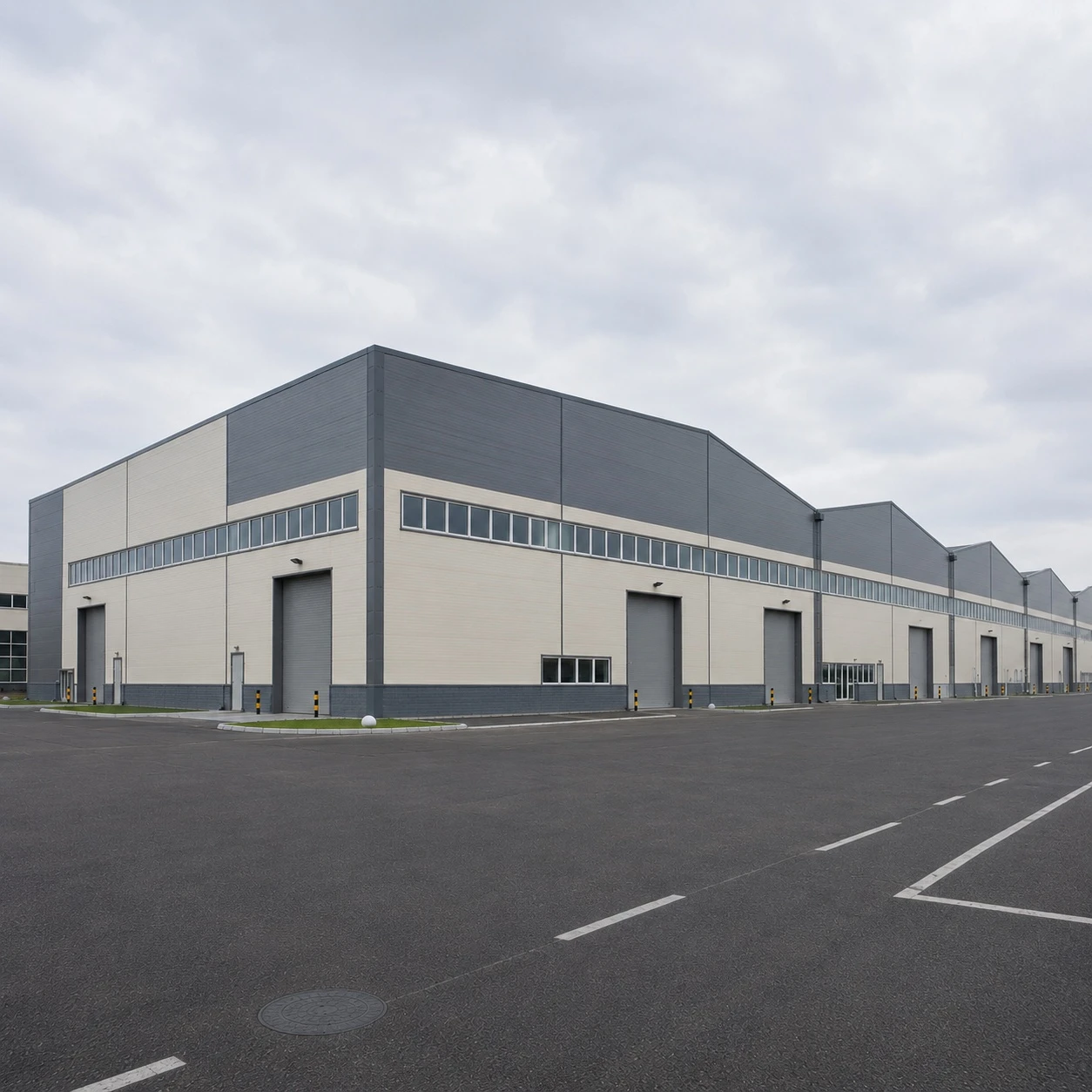 multi-span steel frame warehouse multi-span steel frame warehouse